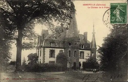 Ak Ammeville Calvados, Le Chateau de la Punsy