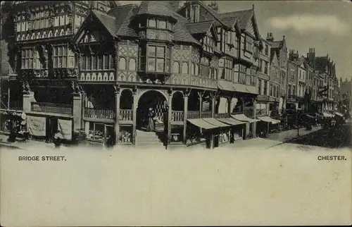 Ak Chester Cheshire, Bridge Street
