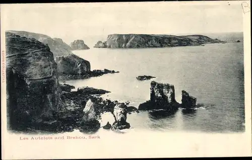 Ak Kanalinsel Sark, Les Autelets and Brehou