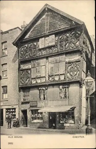 Ak Chester Cheshire, Old House