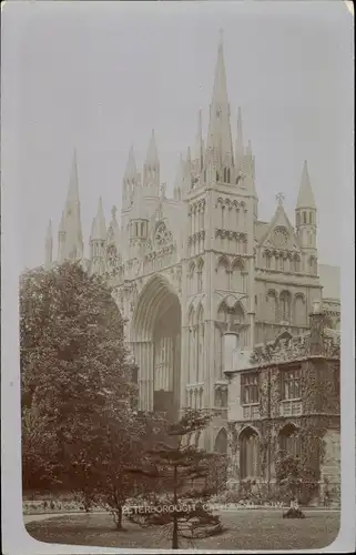 Foto Ak Peterborough Cambridgeshire England, Cathedral