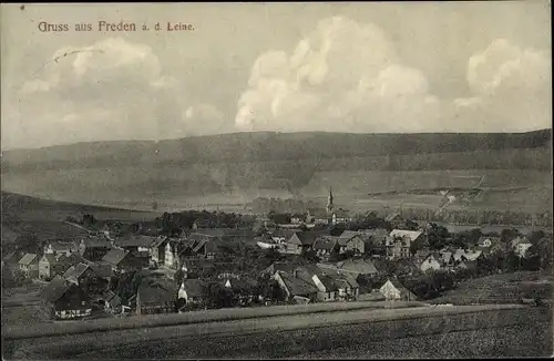 Ak Freden an der Leine in Niedersachsen, Blick auf den Ort