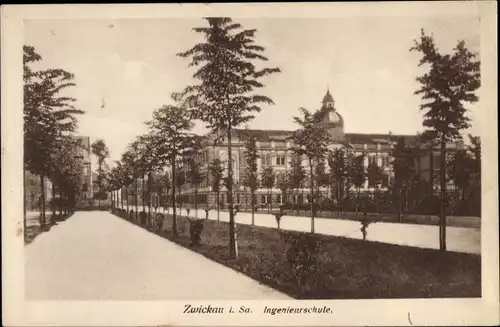 Ak Zwickau in Sachsen, Ingenieurschule