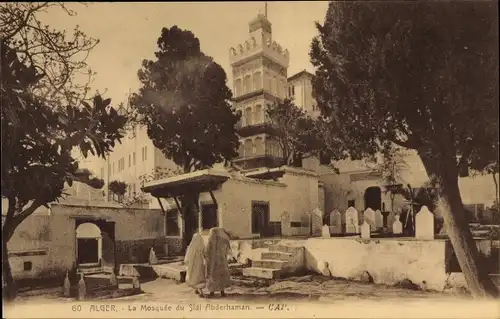 Ak Algier Alger Algerien, La Mosquee du Sidi Abderhaman