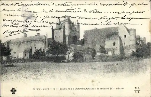 Ak Loches Indre-et-Loire, Le Château de Bridore