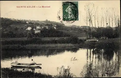 Ak Sainte Aulde Seine et Marne, Le Montoel
