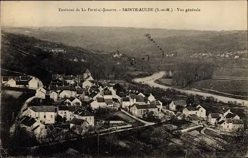 Ak Sainte Aulde Seine et Marne, Vue generale