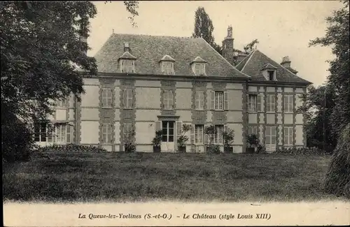Ak La Queue les Yvelines, Le Chateau