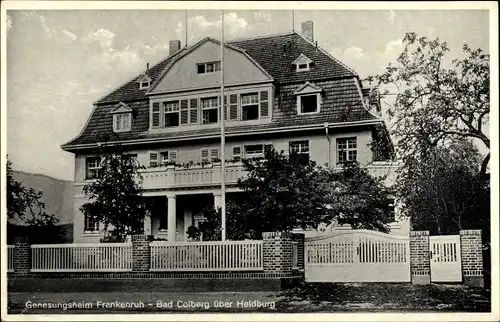 Ak Bad Colberg Heldburg in Thüringen, Genesungsheim Frankenruh