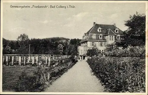 Ak Bad Colberg Heldburg in Thüringen, Genesungsheim Frankenruh