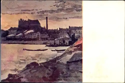 Künstler Ak Roy, D., Nantes Loire Atlantique, La Cathedrale