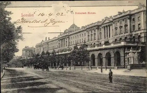 Ak London City England, Somerset House