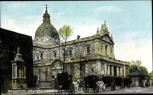 Ak London City England, Brompton Oratory