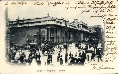 Ak London City England, Bank of England