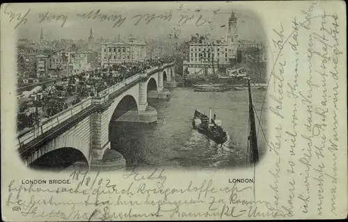 Ak London City England, London Bridge