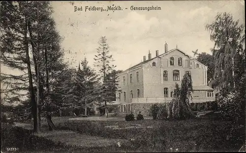 Ak Feldberg in Mecklenburg, Genesungsheim