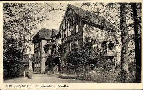 Ak Berlin Spandau, Evangelisches Johannesstift, Huber Haus