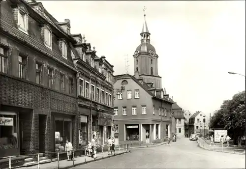 Ak Meerane in Sachsen, Franz-Mehring-Platz