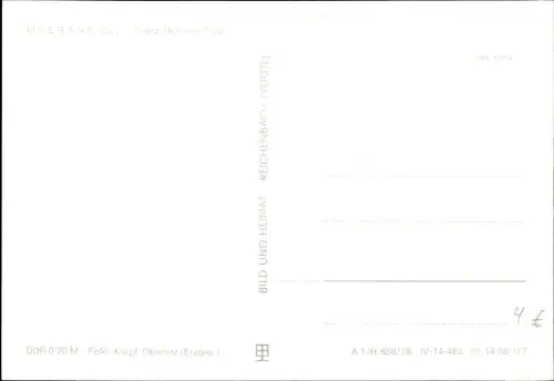 Ak Meerane in Sachsen, Franz-Mehring-Platz