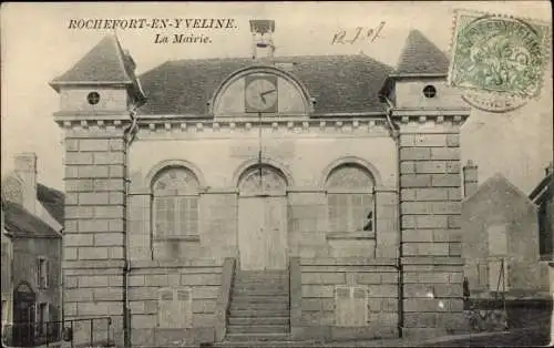 Ak Rochefort en Yvelines, La Mairie