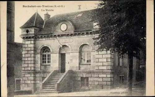 Ak Rochefort en Yvelines, La Mairie