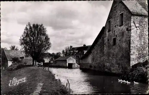 Ak Rochefort en Yvelines, La Remarde au Moulin de la Forge