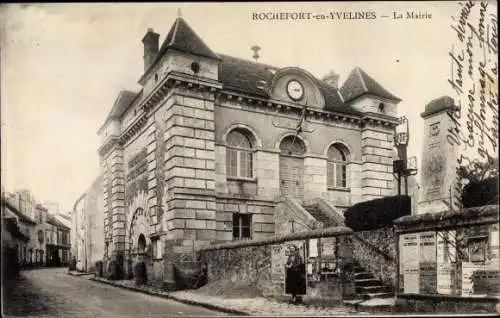 Ak Rochefort en Yvelines, La Mairie