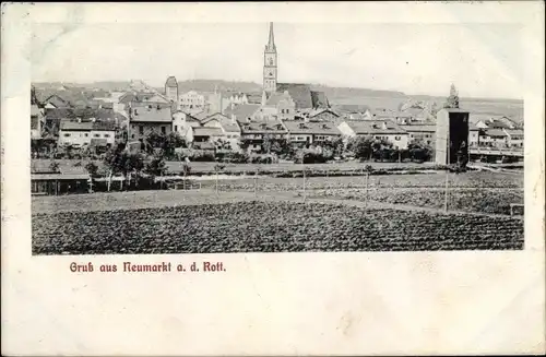 Ak Neumarkt Sankt Veit an der Rott Oberbayern, Gesamtansicht