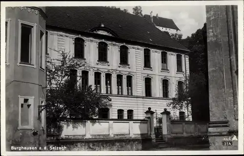 Ak Burghausen an der Salzach Bayern, Knabenseminar St. Josef der Salesianer Don Boscos