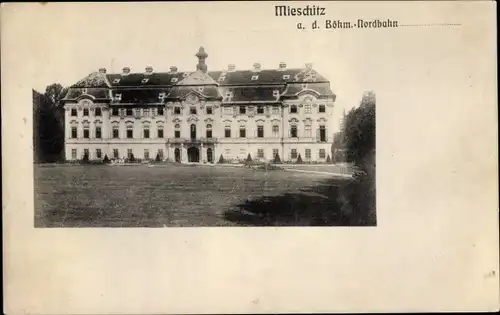 Ak Měšice Mieschitz Středočeský kraj, Schloss