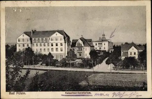 Ak Polczyn Zdrój Bad Polzin Pommern, Kaiserbad Sanatorium