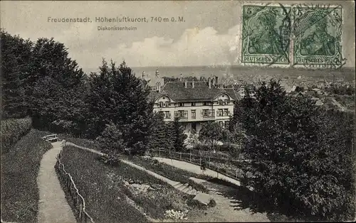 Ak Freudenstadt im Nordschwarzwald, Diakonissenheim