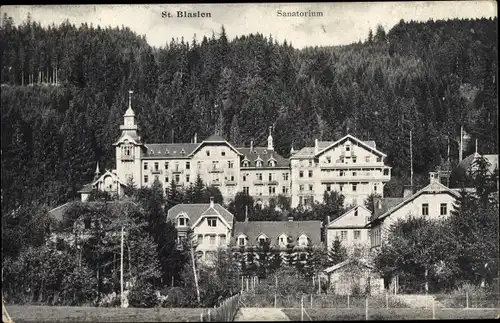 Ak Sankt Blasien im Schwarzwald, Sanatorium