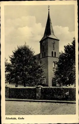 Ak Ritterhude Niedersachsen, Kirche