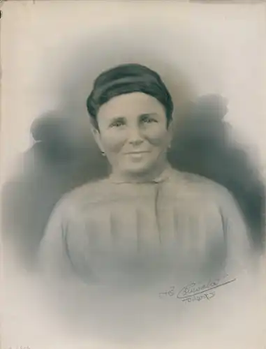 Foto Combalie, Henri, Toulouse, Portraitfotografie, Frau, Ohrringe