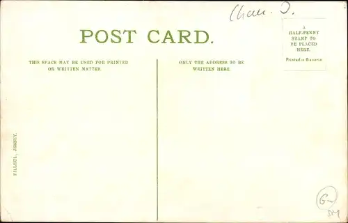 Wappen Ak Kanalinsel Jersey, Water works valley