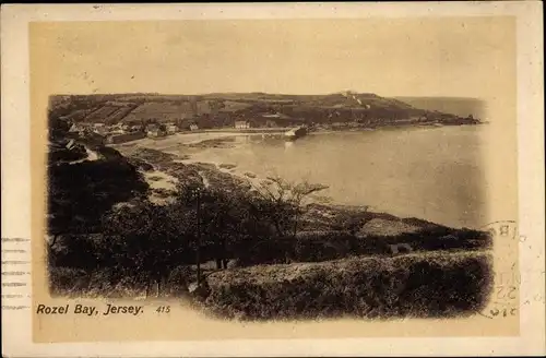 Ak Rozel Bay Kanalinsel Jersey, Panorama