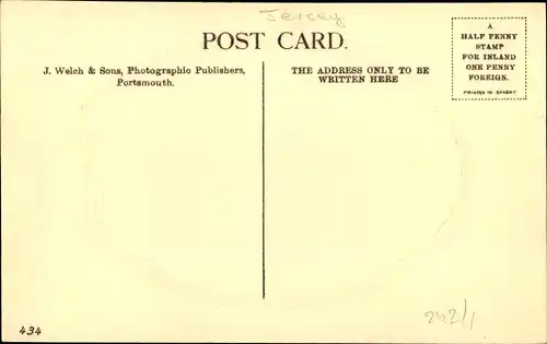 Präge Passepartout Ak Kanalinsel Jersey, Royal Court, Square