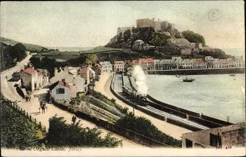 Ak Kanalinsel Jersey, Mont Orgueil Castle