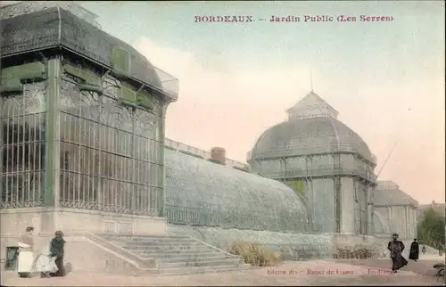 Passepartout Ak Bordeaux Gironde, Le Jardin Public