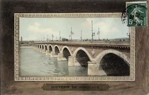 Passepartout Ak Bordeaux Gironde, Le Pont