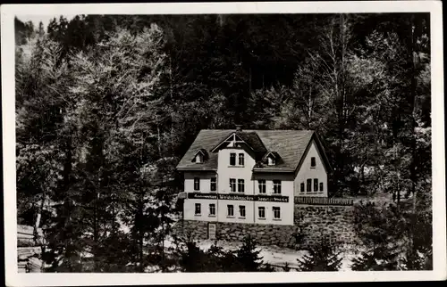 Ak Antonsthal Breitenbrunn im Erzgebirge, Waldschlößchen, Sommerfrische