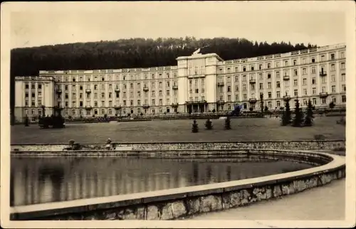 Ak Erlabrunn Breitenbrunn im Erzgebirge, Bergbaukrankenhaus Wismut