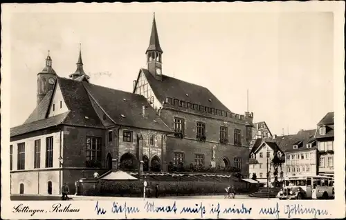 Ak Göttingen in Niedersachsen, Rathaus