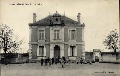 Ak Saint Barthelemy Maine-et-Loire, La Mairie