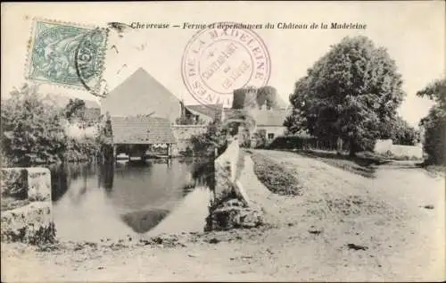 Ak Chevreuse Yvelines, Ferme et dependances du Chateau de la Madeleine