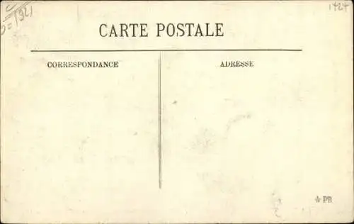 Ak Villeneuve La Garenne Hauts de Seine, La Crue de la Seine, Janvier 1910, Le Quai d'Asnieres