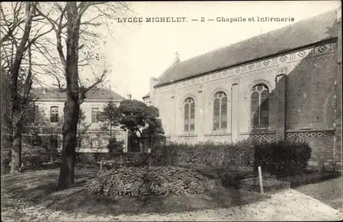 Ak Vanves Hauts de Seine, Lycee Michelet, Chapelle et Infirmerie