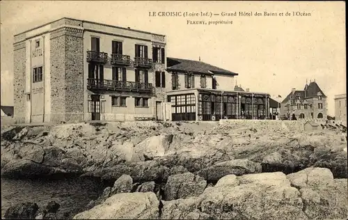 Ak Le Croisic Loire Atlantique, Grand Hotel des Bains et de l'Ocean
