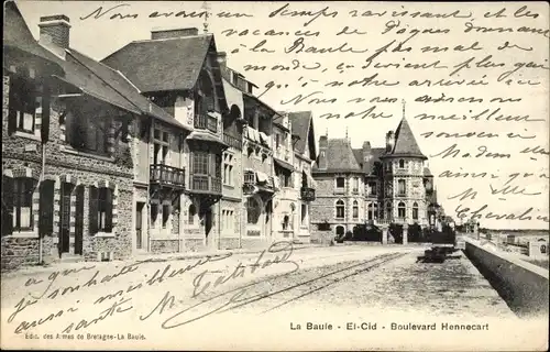 Ak La Baule Loire Atlantique, Boulevard Hennecart